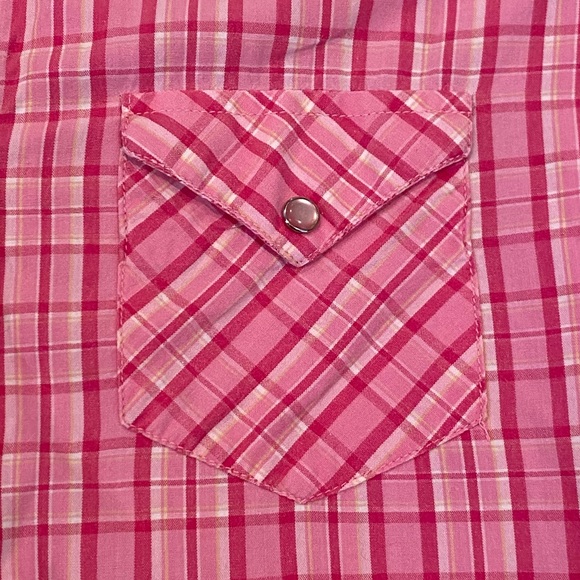 Juniors Pearl Snap Shirt - Picture 4 of 5